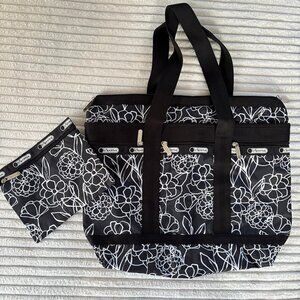 LeSportSac Classic Zip Tote & Cosmetic bag